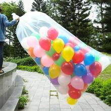 Reusable Plastic Flat Transparent Balloon Storage Bags, Protective Covers, Anti-Oxidation, Dust-Proof, Moisture-Proof