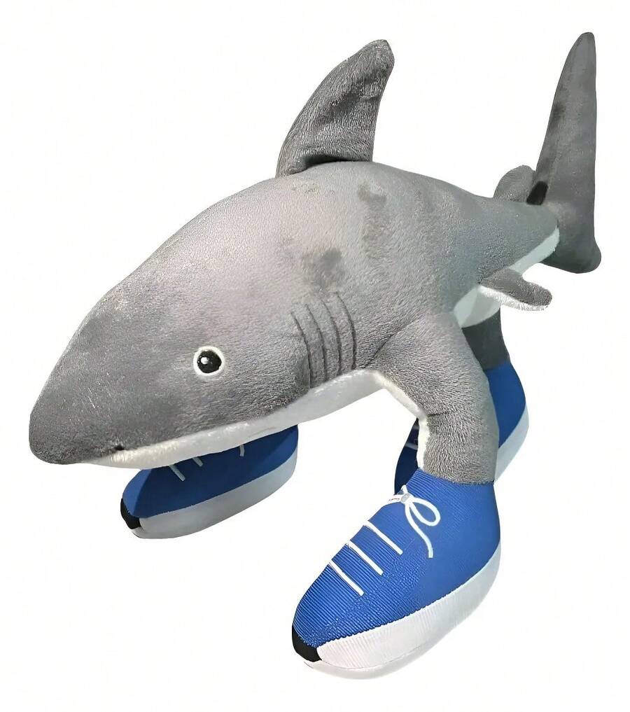 TendenciaPlush Tralalero Tralala Capuccina Sahur Brainrots Bananini Gris Oscuro Calidad Premium - 1 - Ver 1