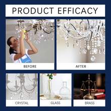 jakehoe Nettoyant pour lustre de Noël - Produit de nettoyage, cadeau de Noël, convient pour le cristal, le verre, le laiton, plusieurs luminaires pour rendre les lumières plus brillantes. Vaporiser une quantité appropriée sur les taches et laisser agir pendant 3 à 5 minutes. - Multicolore - Voir 5