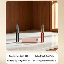 Multifunctional Eyebrow & Nose Hair Trimmer, Dual Replaceable Blades, Compact Design For Easy Carrying, Suitable For Outdoor Use And Christmas Gift - Multicolor - View 4