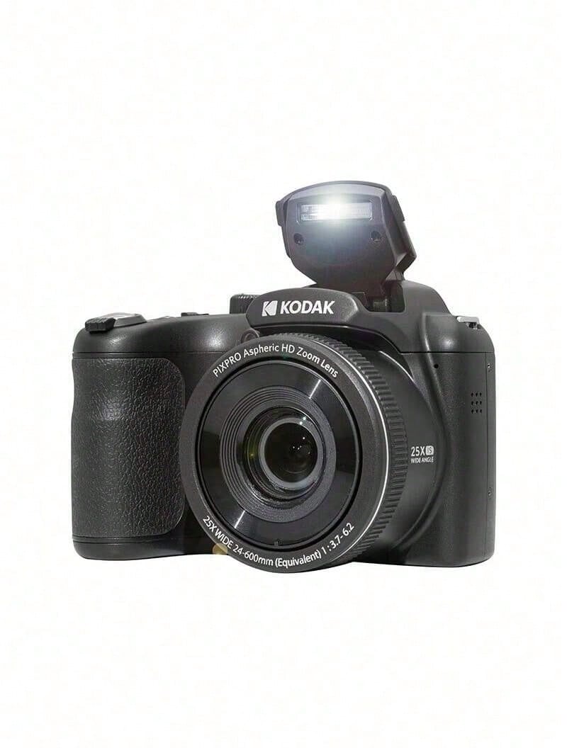 Kodak AZ255 長焦相機 1635萬畫素 CMOS 3吋螢幕 25倍光變 光學防手震 24mm廣角 高清攝影 - 黑色標配 - 查看 1