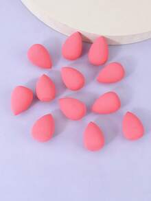 Snowflakes Mini Beauty Makeup Sponge Blender For Detailed Application Around The Eyes And Other Areas, 12 Pcs, Latex Free, Small Makeup Sponges Under Eyes - Multicolor - View 11