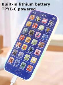 儿童早教益智电话，多功能学习机，早教音乐模拟电话，男孩女孩玩具，节日礼物