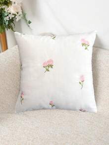 1 vỏ gối thêu, 100% polyester, có khóa kéo, không kèm ruột gối, thích hợp trang trí phòng khách, phòng ngủ, phòng ăn, cũng phù hợp cho ký túc xá nam/nữ, giường ngủ trường học. - Nhiều màu - Xem 8