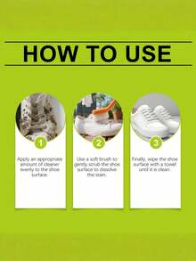 100ml Sports Shoes Cleaning Foam Spray, Designed To Remove Stains On Shoes - Multicolor - View 4