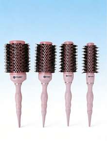 1pc Salon Ceramic Ionic Hair Brush With Nano Technology, Aluminum Barrel, Nylon Pins, Boar Bristles, Ergonomic Handle, Back To School, Travel Holiday Essentials, Hair Accessories For Women, Hair Brush, Detangling Brush Comb, Barber, Hair Tools, Hair Products, Brush, Slick Back Brush, Hair Care, Hair Brushes, Brush Hair Comb, Hair Brush, Mini Hair Brush, Curly Hair Products, Hairdressing Equipment, Christmas, Barbershop, Hairdressing, Wooden Comb, Travel Essentials, Hairstyle, Hairdressing,Hair Brush,Slick Back Brush,Styling Brush,Curly Hair Brush,Edge Brush,Hair Comb,Brush Hair,Hair Brush Set,Comb Hair,Comb For Curls,Detangling Brush,Hair Brush For Women,Hair,Travel,Hair Products,Hair Tools,Hair Stuff,Barber,Barber Accessories,Barbershop,Hairdressing Equipment