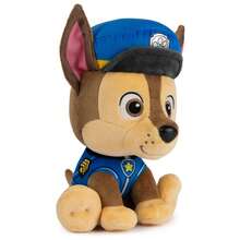 Spin Master GUND 汪汪队立大功 Chase 警官制服毛绒玩具，9 英寸，适合 3 岁及以上儿童 - CHASE(中號) - 查看 2
