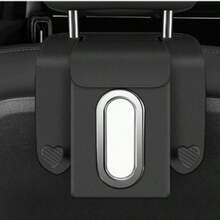 2026款豪华多功能车载储物盒 - 集成挂钩、纸巾盒、后排杯架，时尚高端车载储物盒，完美提升车内整洁度和便利性！这款车载储物盒兼具实用性和时尚感。其巧妙的挂钩和纸巾盒设计，可瞬间整理您的车内空间。 - 多色 - 查看 9