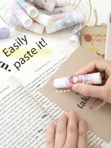 1pc Cartoon High Viscosity Sturdy Handmade DIY Solid Glue Sticks, Adhesive Tapes, Glue And Fasteners,Random Cartoon High Viscosity Sturdy Handmade DIY Solid Glue Sticks - Multicolor - View 11