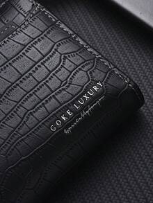 New Men's Business Long Wallet, Young Student Casual Stylish Phone Wallet, Clutch Handbag