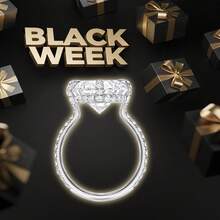 5 CT Oval Moissanite Engagement Rings For Women Handmade Wedding Bridal Ring Set Pave Compass Setting Silvery 18K Gold Plated Electroplated Anniversary Promise Gifts For Her - 美國9號 - 查看 5