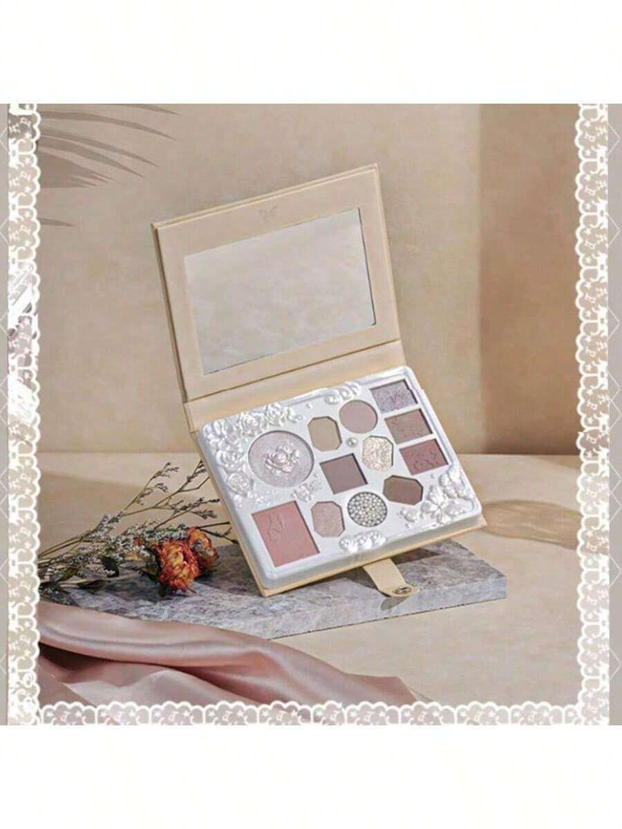 MARQUIS MQ 199 Eyeshadow Pallete Complex Pallete All-In-One Shimmer Eyeshaodw Embossed Matte Eyeshadow High Shine Pearl Glitter Sparkling Fine And Smooth Texture Perfect For Daily Use Female Women Girl Gift - MQ199 - View 1