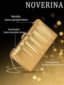 Lightweight, Business Casual Rhinestone Decor Bucket Bag Mini Drawstring Design,[US-Based Shipping] Clear Bag Faux Pearl Bag Evening Bag, Dinner Bag Glamorous, Elegant, Exquisite, Quiet Luxury Rhinestone For Party Girl, Woman, Bride Perfect For Party, Dinner/Banquet Christmas Party Dress, Perfectly Matching With New Years Outfit, Excellently Matching With Party Dresses For Women,European And American Style Fashion Women Clutch Evening Bag, Rhinestone Crystal Sunflower Party Handbag, Versatile Formal Dress Evening Bag, Perfectly Matching With New Years Outfit, Excellently Matching With Party Dresses For Women, Essential Wedding Items,Perfectly Matching With Graduation Dress, Prom Dresses, Creative Glossy Fashion Versatile Elegant Crossbody Bag, High-End Quality Niche Design Refined Lipstick/Coin Purse/Earphone Case - 金色 - 查看 11