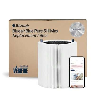 mhjBlueair Blue Pure 511i Max - Filtro de repuesto auténtico se adapta al purificador de aire Blue Pure 511i Maxsleeping Bags