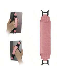 Leather Tablet Hand Strap, Elastic Shockproof E-Reader Stand Holder, Universal For Kindle/IPad/Kobo/Pocketbook