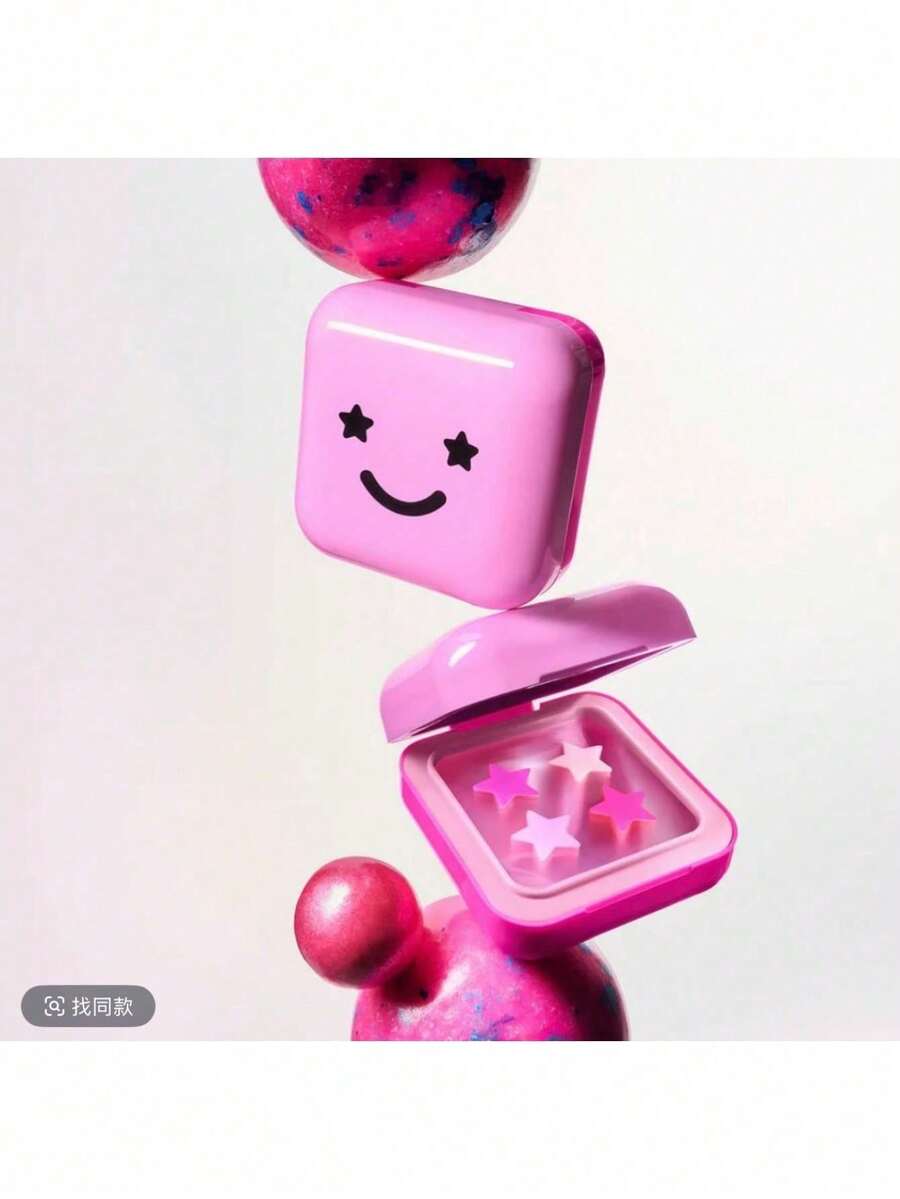 32 pz Lindos parches de acné para la cara, parche hidrocoloide de estrellas con estuche compacto de parches de acné - multicolor - Ver 1