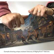 MIGHTYPRINT – Callejón Diagonales por Kinkade Studios - Arte de Pared Duradero " x – NO Hecho de Papel – Coleccionable Oficialmente Licenciado - transparente - Ver 7