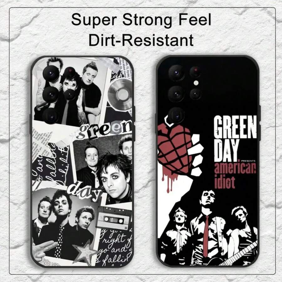 Funda de Teléfono G-Green DayY para iPhone 17 16 15 14 13 12 11 Ais/Pro/Max/Plus Ultra TPU Suave y Agradable al Tacto - Negro2 - Ver 1
