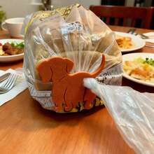 可爱腊肠犬造型包夹 - 可重复使用的塑料多用途包夹，骨头形状，多种颜色可选（黄、紫、绿、蓝、粉、橙、红、黑），适用于厨房、办公室、手工制作、宠物食品包装 - 送给爱狗人士的理想礼物，轻巧便携，可用于办公用品、工艺品收纳、趣味设计、坚固耐用、家居整理 - 彩色 - 查看 3