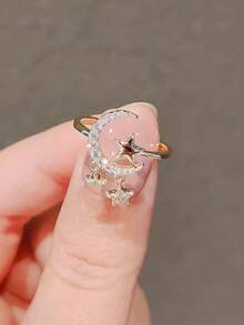 1件极简主义海星主题女士臂环，设计为海星臂带配饰 - A - 查看 1