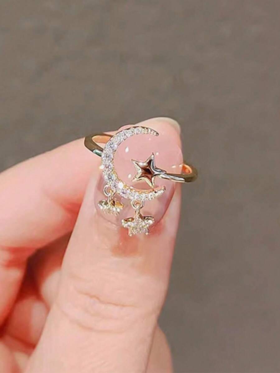 1件极简主义海星主题女士臂环，设计为海星臂带配饰 - A - 查看 1