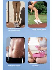 2-In-1 Weighted Ball Jump Rope Trainer | Detachable Weighted Ball & Dual-Use Design | Mechanical Counter & Adjustable Weight - Multicolor - View 7