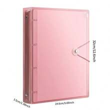 A4 Size Heavy Duty Colorful PP Binder, Large Capacity, Suitable For School, Home, Office, Work, Travel - Portable Design - Multicolor - View 9