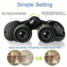8-24x 50mm Objective Lens Binoculars - Multi-Layer Coated Aspherical Lenses BAK-4 Prisms Compact Portable For Bird Watching Outdoor Sports Concerts - Default - View 9