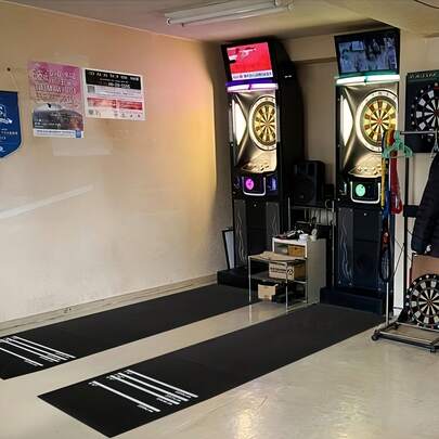 300*34cm Dart Mat, Home Living Room Dart Game Training Mat, Non-Slip & Dirt-Resistant, Suitable For Home And Club Games, Indoor Use