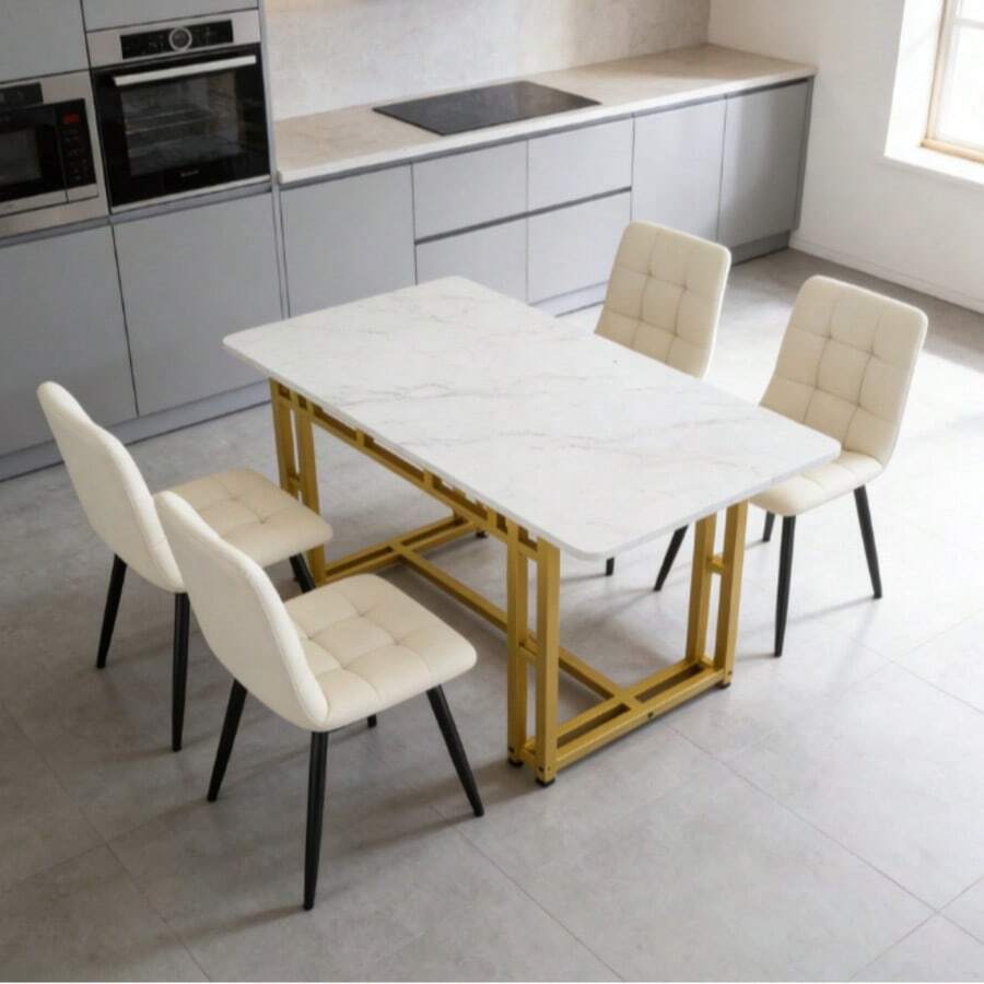 Tables de salle à manger - Doré - Voir 1
