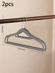 20pcs Velvet Hangers, Space Saving Non-Slip Clothes Hangers With Swivel Hook, Heavy Duty Extra Thin Velvet Hangers With Notches For Shoulder, Space Saving