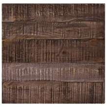 vidaXL Table basse 50x50x35 cm Bois de manguier massif - Tabac - Voir 6