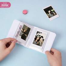 FujiFilm Mini SE Instant Camera: Clear Image On 3-Inch Film, Flash Range 0.6-2.2m, Built-In Self-Portrait Mirror, Easy Operation, Portable Body, Perfect For Capturing Life's Moments. White. - White - View 5
