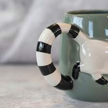 TendenciaTaza Cerámica 3d Animales Mascotas Con Asa Decorativa 485 MlCalidad premium - Mapache - Ver 3