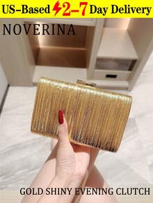 Lightweight, Business Casual Rhinestone Decor Bucket Bag Mini Drawstring Design,[US-Based Shipping] Clear Bag Faux Pearl Bag Evening Bag, Dinner Bag Glamorous, Elegant, Exquisite, Quiet Luxury Rhinestone For Party Girl, Woman, Bride Perfect For Party, Dinner/Banquet Christmas Party Dress, Perfectly Matching With New Years Outfit, Excellently Matching With Party Dresses For Women,European And American Style Fashion Women Clutch Evening Bag, Rhinestone Crystal Sunflower Party Handbag, Versatile Formal Dress Evening Bag, Perfectly Matching With New Years Outfit, Excellently Matching With Party Dresses For Women, Essential Wedding Items,Perfectly Matching With Graduation Dress, Prom Dresses, Creative Glossy Fashion Versatile Elegant Crossbody Bag, High-End Quality Niche Design Refined Lipstick/Coin Purse/Earphone Case - 金色 - 查看 1