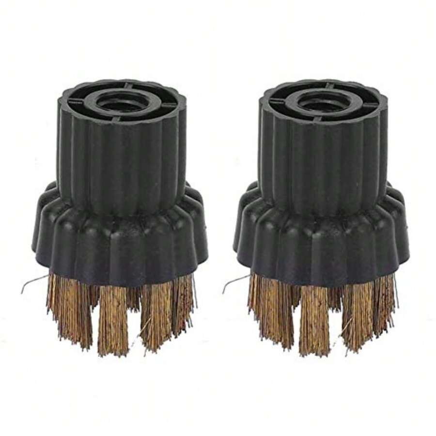 mhjAUNMAS 2 Piezas de Cepillo de latón Boquilla de la Cabeza Alambre Scrub de Esquina Soft Home Handheld Cleaner Piezas de Repuesto Accesorios Aptos para Steam Mop X5sleeping Bags - 219165114 - Ver 1