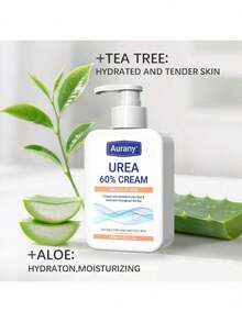 AURANY 60%尿素足霜，含60%水杨酸，深层滋润，软化干燥的足部和脚后跟，适用于足部/膝盖/手部/肘部，所有肤质，男女通用 - 無味 - 查看 6