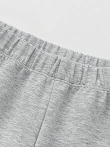 Balabala Kids' Jogger Pants, Unisex Loose Fit Spring/Fall 2026 - Light Gray - View 6