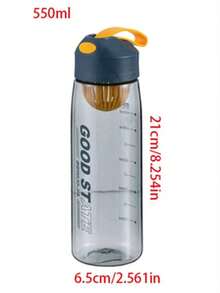 极简大容量运动水壶，带提手，方便携带，健身水杯，外观精美的塑料杯