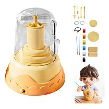 TendenciaMáquina De Cerámica Infantil Con Arcilla Y HerramientasCalidad premium - Amarillo - Ver 8