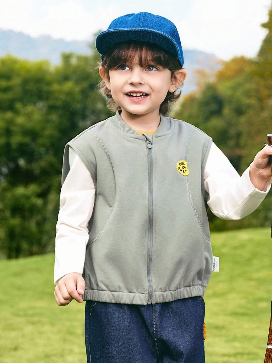 Balabala Kids' Vest, Unisex Casual Sleeveless Top Spring/Fall 2026