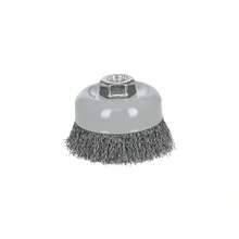 KIT 2 PZ-Carda copa 4' alambre ondulado fino, Multi-rosca, Truper - Gris Claro - Ver 5