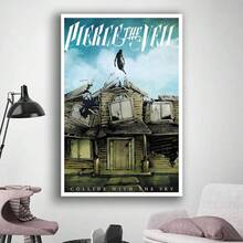 Framed  Pierce Of The Veil Music Canvas Art Posters And Prints Fashion Wall Art Decorative Pictures Canvas Painting Home Wall Decor  Christmas,New Year For Living Room, Bedroom, Kitchen,Restroom Decoration - Đóng khung - Xem 4