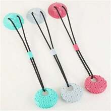 Pet Chew Resistant Suction Cup Toy, Dental Cleaning And Food Leakage Prevention Puzzle Toy - Multicolor - View 7