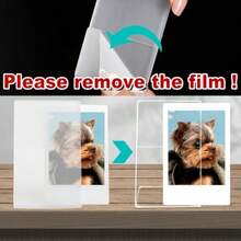 8 Pack Mini Picture Frame For Instax 2x3 Picture Frame Holder For  Small Wallet Size Photo Frame Acrylic Photo Frame For Instax Mini Instant Films - Thông thoáng - Xem 3