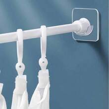 2/4/6pcs Strong Adhesive Wall Hooks - No Drilling Required, Easy Installation, Suitable For Kitchen, Bathroom, Bedroom - Multi-Purpose Hooks For Towels, Clothes, Keys - Stylish White Design