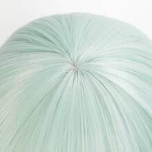 Yewell Cosplay Wig, 23 Inch Mint Green Bangs, Dream Daily Series Cosplay Headpiece, Versatile Cartoon & Anime Character Styling, Suitable For Private Parties, Everyday Roleplay, Halloween, Sakamoto Daily - Mint Green - View 3