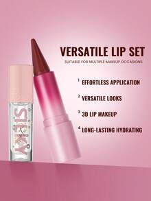 Pudaier 丝滑柔润唇膏&滋养唇油套装 - 打造百变惊艳妆容，持久保湿 - 轻松展现迷人魅力！ - 07 - 查看 4