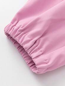 Balabala Young Girl' Cargo Pants, Unisex Outdoor Style Spring 2026 - Rose Red - View 8