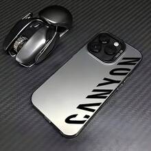 Funda para teléfono con fuente de ciclismo elegante, compatible con iPhone 17 16 15 14 13 12 11 Pro Max AIR 14 15 16 Plus XS XR X 8 7 SE 2020. - Negro - Ver 4